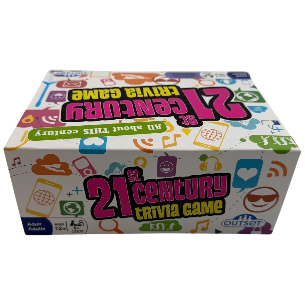 Outset Media 21st Century Trivia Game All About This Century Ages 12+ 220 Cards - Picture 4 of 7